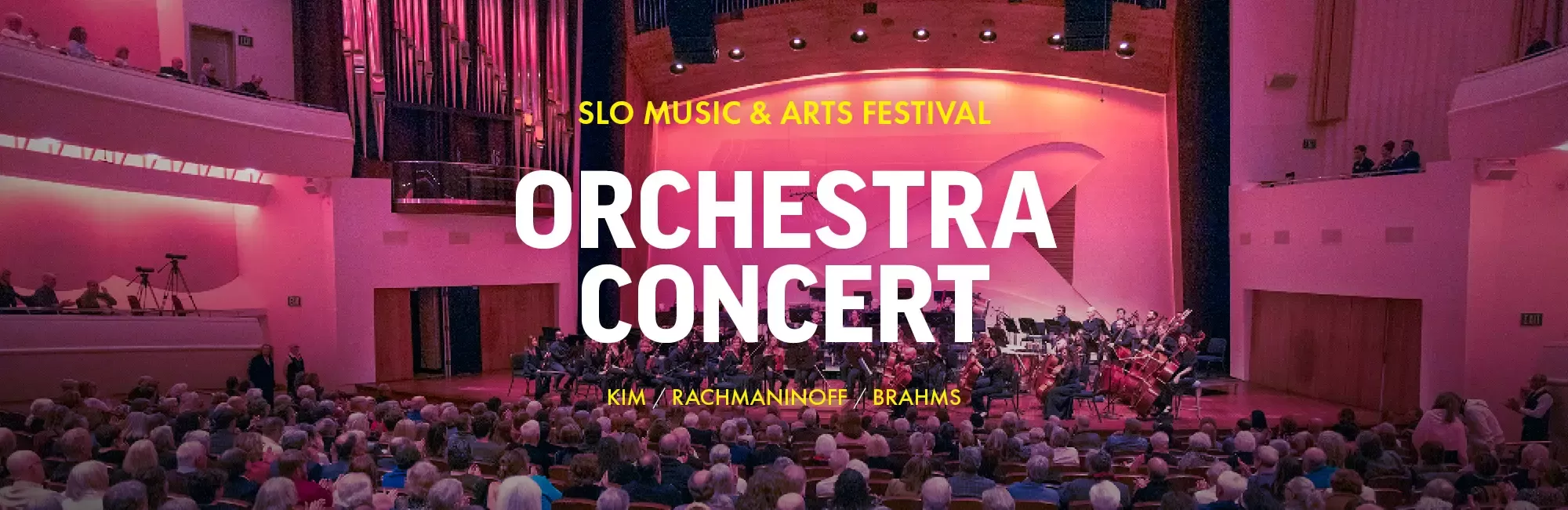 Orchestra Concert: Kim, Rachmaninoff & Brahms