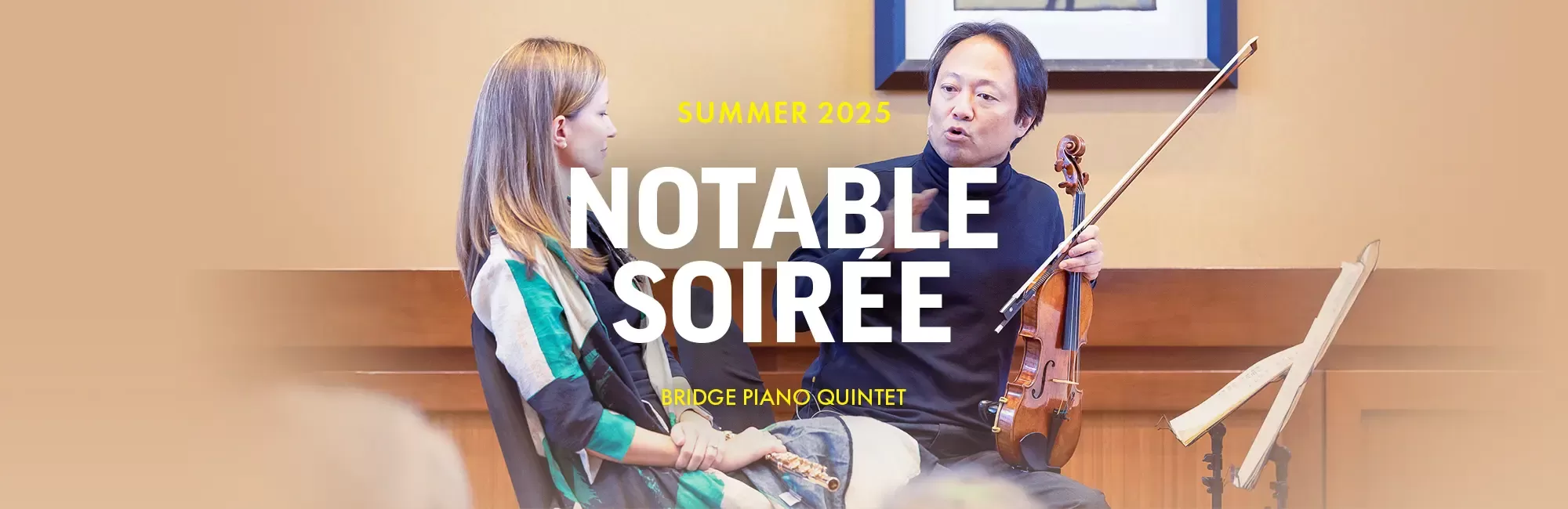 Notable Soirée: Bridge Piano Quintet