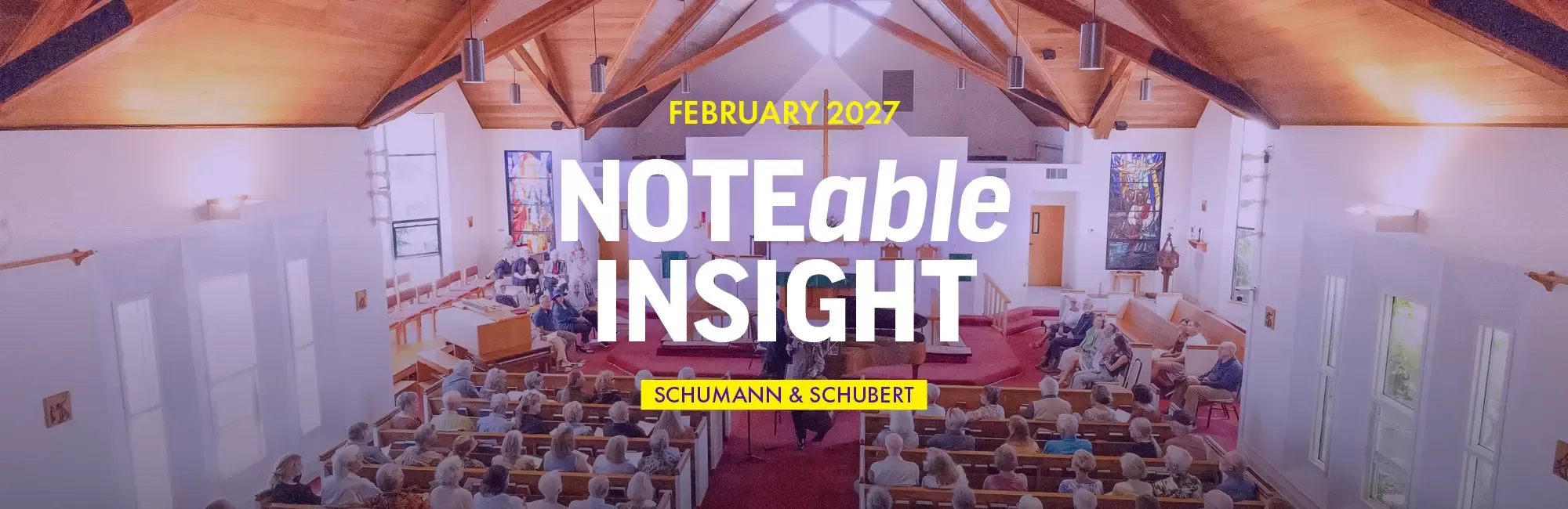 NOTEable Insight: Schumann & Schubert