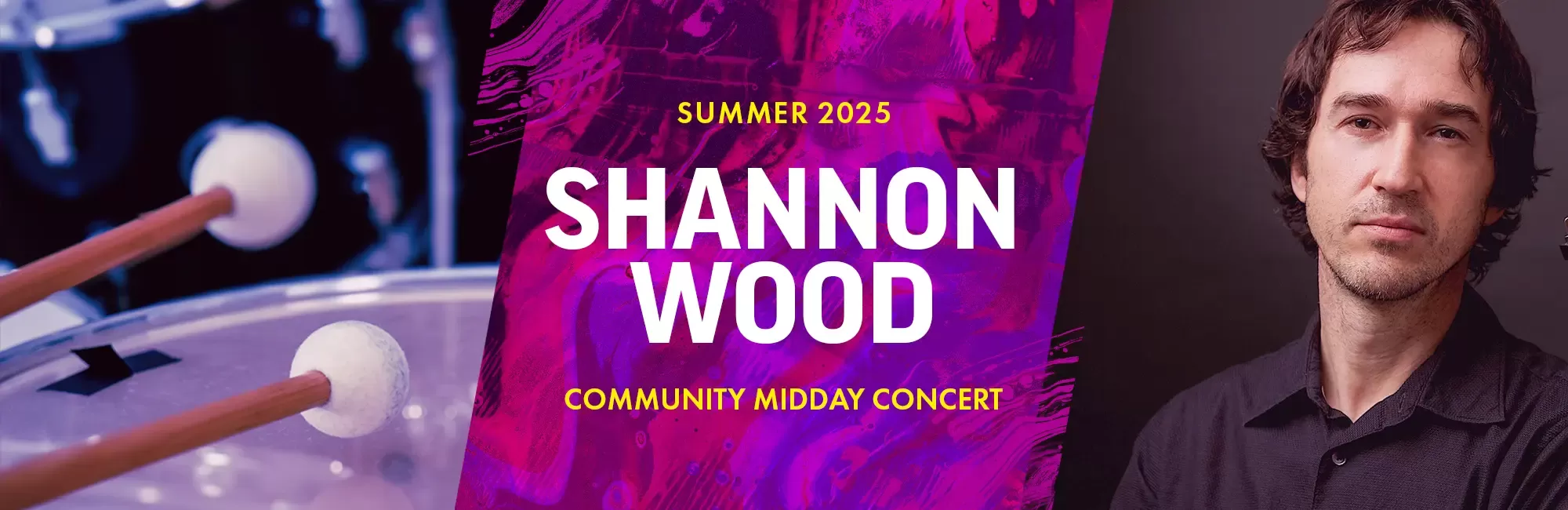 Community Midday Concert: Shannon Wood Percussion Recital