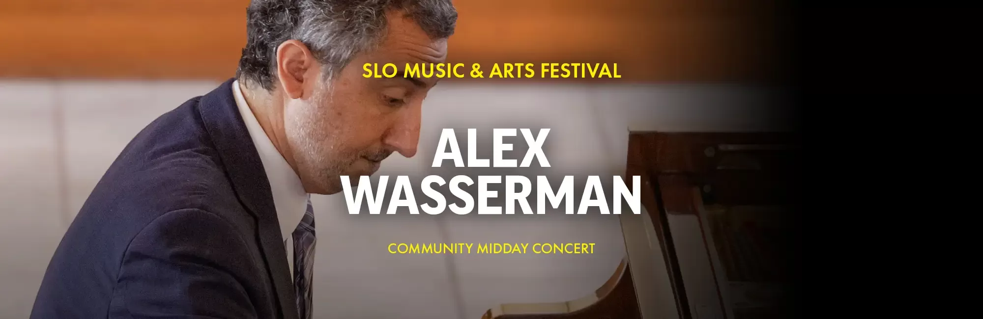 Community Midday Concert: Alex Wasserman (Cambria)