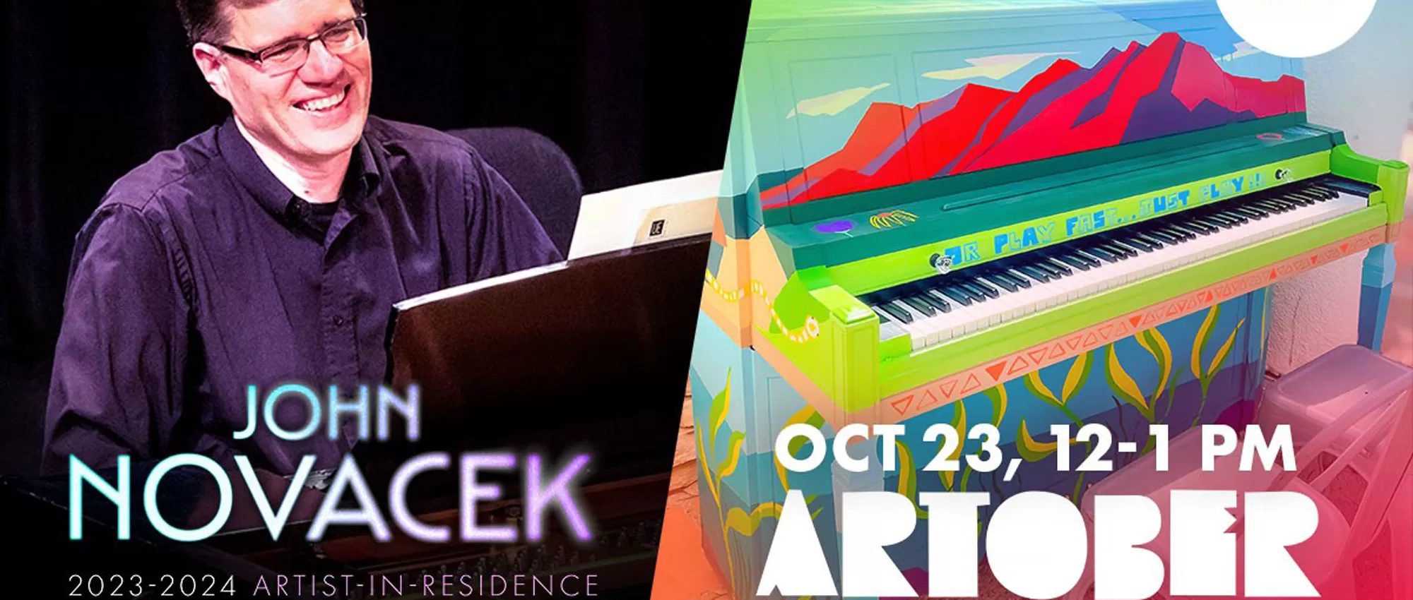 John Novacek & Piano in the Plaza