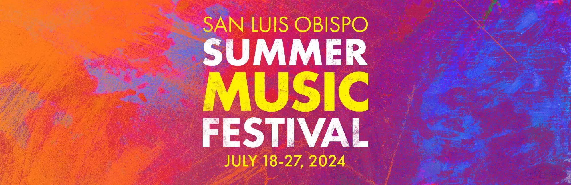 Summer 2024 San Luis Obispo Music Festival