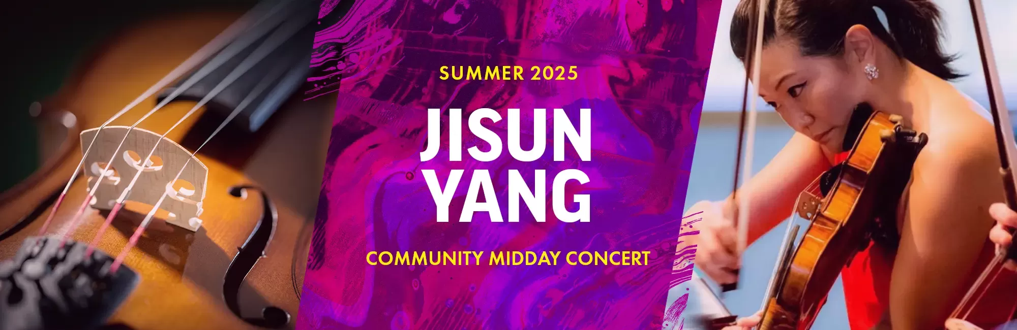 Community Midday Concert: Jisun Yang Violin Recital