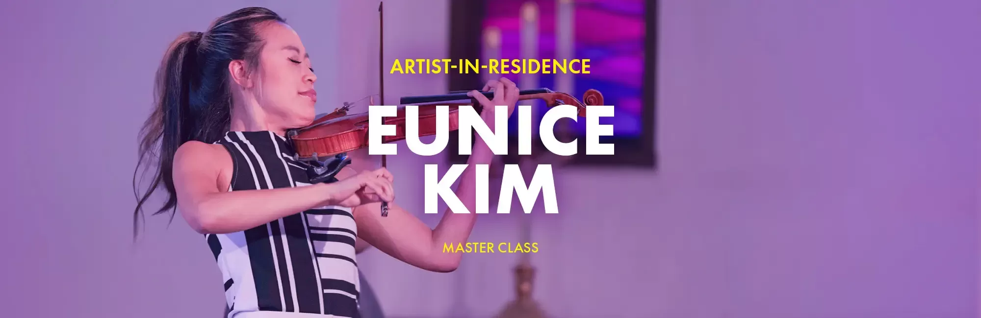 Violin Master Class with Eunice Kim