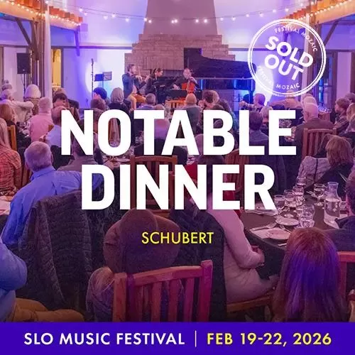Notable Dinner: Schubert Trio