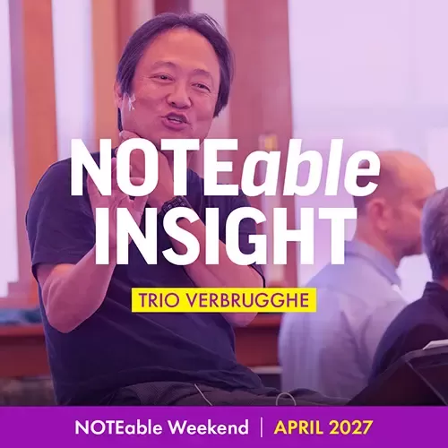 NOTEable Insight: Trio Verbrugghe
