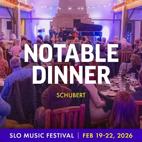 Notable Dinner: Schubert Trio