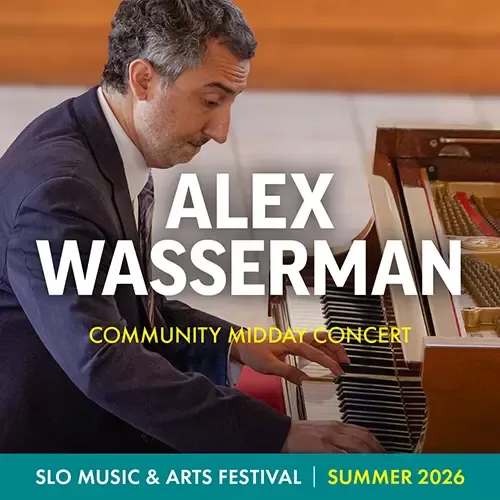 Community Midday Concert: Alex Wasserman (Cambria)